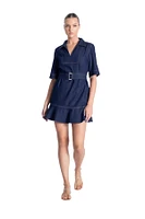 HONOR DENIM MINI DRESS