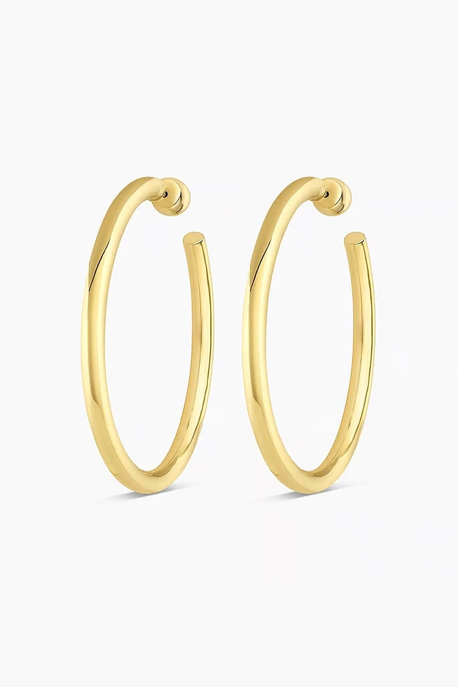 CARTER STATEMENT HOOPS- GLD