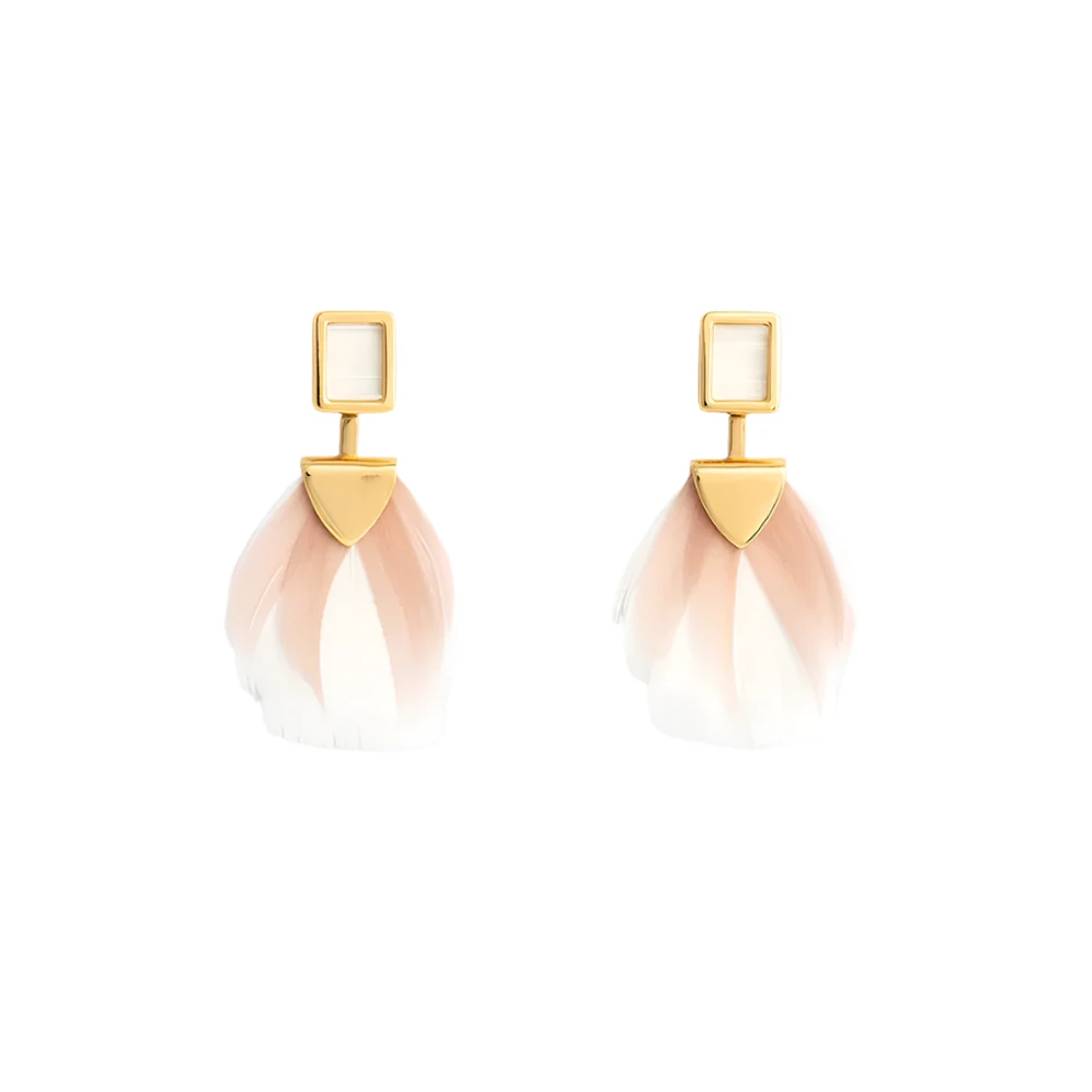 TARPUM BAY BEZEL DROP EARRING