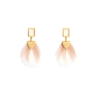 TARPUM BAY BEZEL DROP EARRING