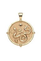PROTECT YEAR OF SNAKE PENDANT NECKLACE- GRANDE ROLO CHAIN
