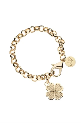 JOY GARDEN DOGWOOD CHARM BRACELET