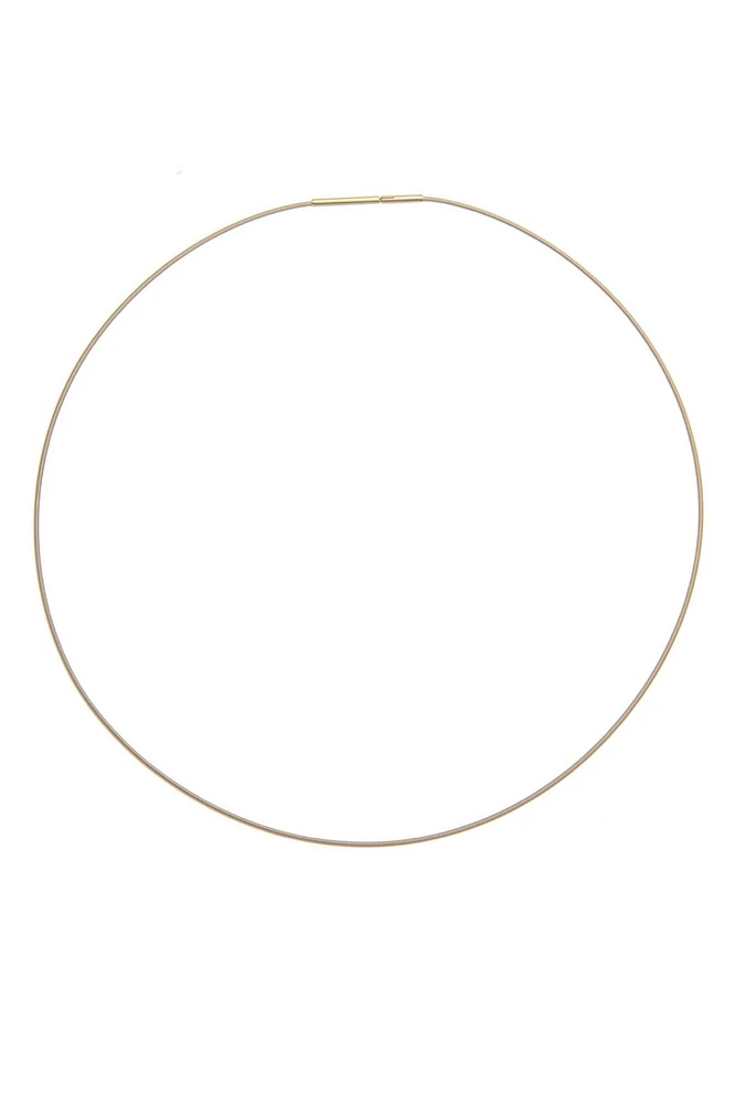 OMEGA WIRE CHAIN- GLD
