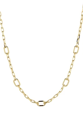 PARKER LINK NECKLACE- GLD