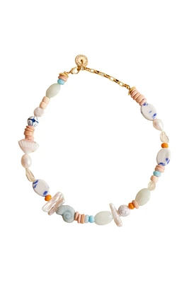 LUPE NECKLACE- BLUE MULTI