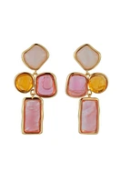 AMORA EARRINGS- PINK MULTI