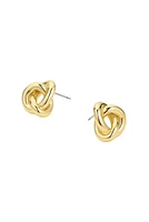 INFINITY KNOT STUDS- GLD