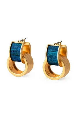 ELEUTHERA TWO PIECE HOOP GOLD