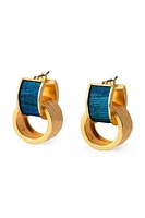 ELEUTHERA TWO PIECE HOOP GOLD
