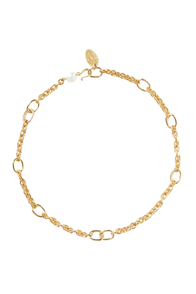 FRANCES SHORT NECKLACE- GLD