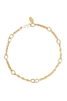 FRANCES SHORT NECKLACE- GLD