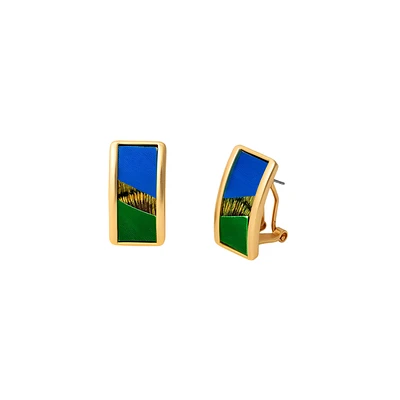 COCKBURN STUD EARRING GOLD