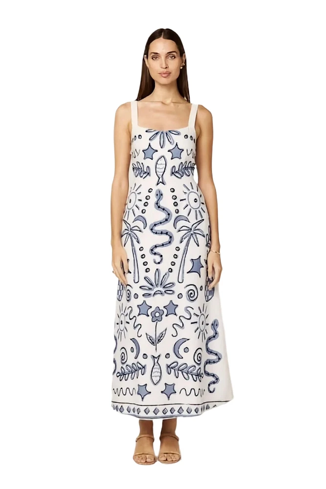 SHELLY ANKLE DRESS
