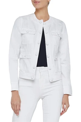 YARI COLLARLESS JACKET (1646KDW)