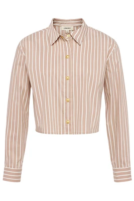 COSETTE CROP HI LOW SHIRT (40548NPQ)
