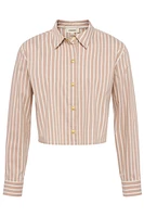 COSETTE CROP HI LOW SHIRT (40548NPQ)