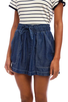 CARREEN PATCH POCKET SHORTS