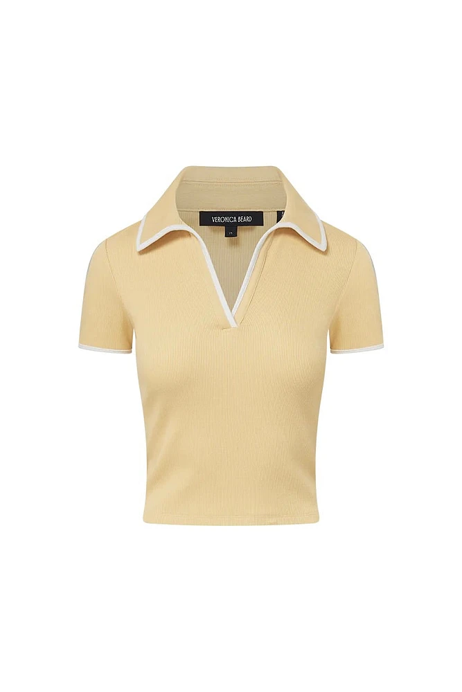 KEARNEY TEE W/CONTRAST PIPING