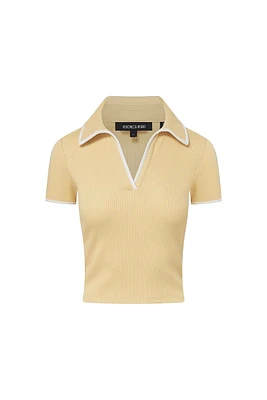 KEARNEY TEE W/CONTRAST PIPING