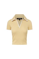 KEARNEY TEE W/CONTRAST PIPING