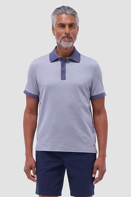 S/S THREE BUTTON POLO