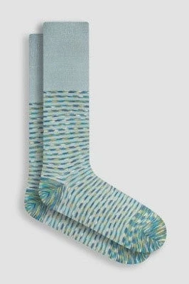 FASHION MERCERIZED SOCKS SAGE OS