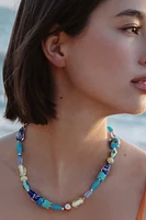 LINDY NECKLACE- BLUES