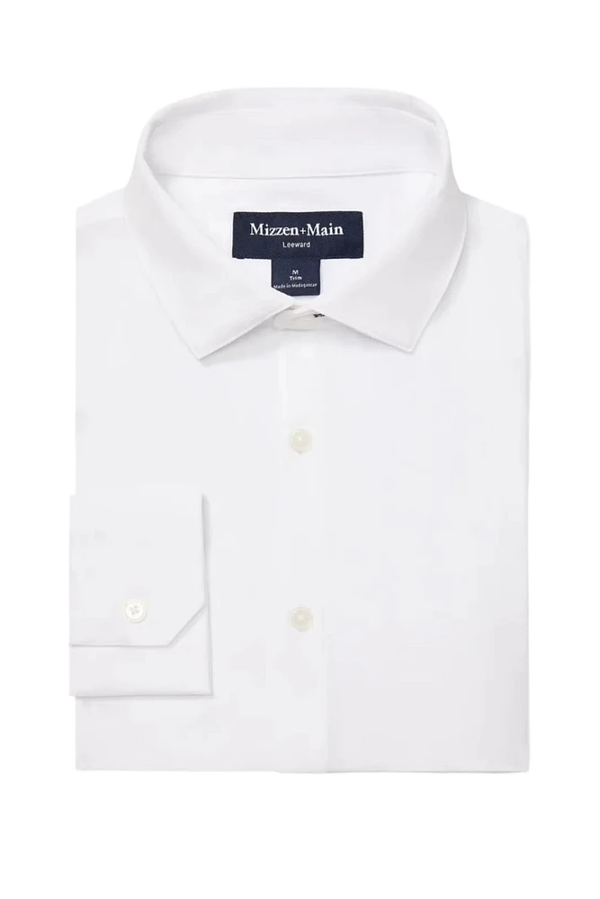 LEEWARD NO TUCK DRESS SHIRT