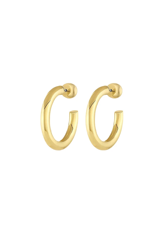 CARTER SM HOOPS- GLD
