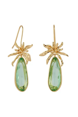 TEO EARRINGS- GREEN