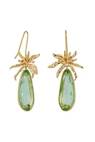 TEO EARRINGS- GREEN