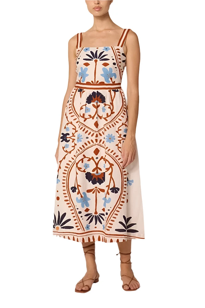 CARMEN MIDI DRESS