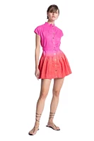 ZELLIE OMBRE MINI DRESS
