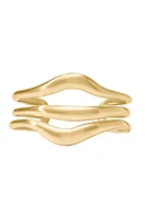 WAVE CUFF- GLD