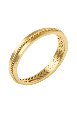 NASSAU HINGE BANGLE- GLD