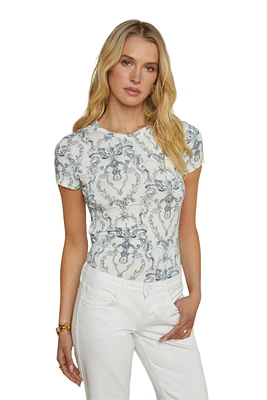 RESSI SS SCROLL TOILE TEE