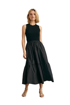 CREW NECK JOSEPHINA DRESS