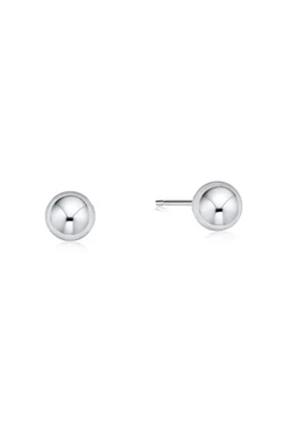 CLASSIC 6MM BALL STUD- SILVER