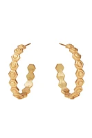PALLADIO HOOP MED- GOLD