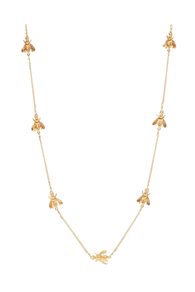 BEE DELICATE STATION NECKLACE