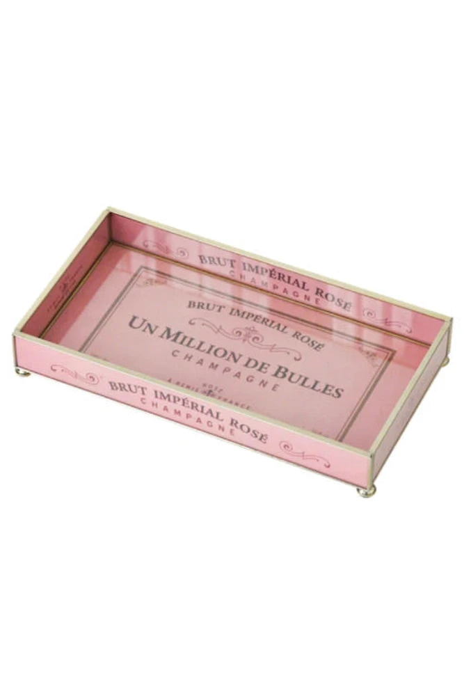 PINK BRUT TRAY