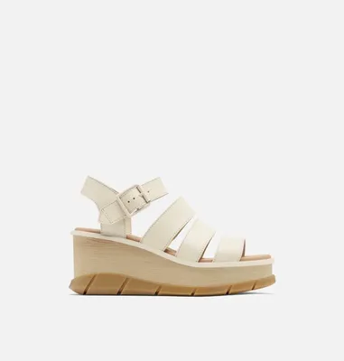 Joanie Ankle Strap Wedge Chalk|Gum