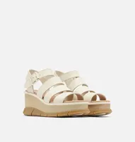 Joanie Ankle Strap Wedge Chalk|Gum