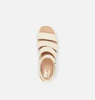 Joanie Ankle Strap Wedge Chalk|Gum