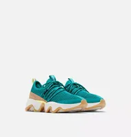 Kinetic Impact Lace Sneaker Teal Chloride|Sea Salt