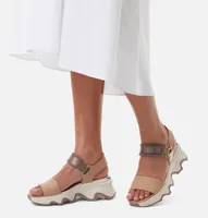 Kinetic Impact Y-Strap Sandal Honest Beige|Chalk