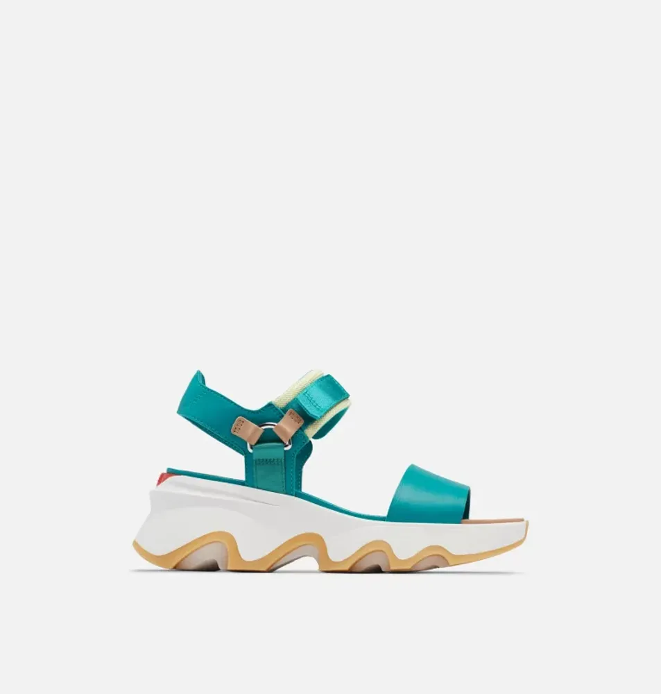 Kinetic Impact Y-Strap Sandal Teal Chloride|Sea Salt