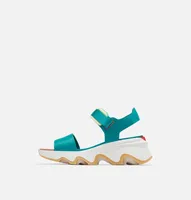 Kinetic Impact Y-Strap Sandal Teal Chloride|Sea Salt