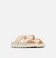 Viibe Twist Slide Sandal Nova Sand|Chalk