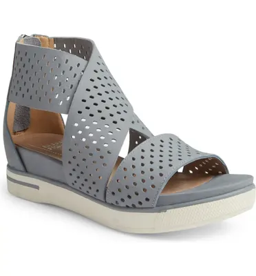 Sport Perforated Sandals Pale Sky Nubuck